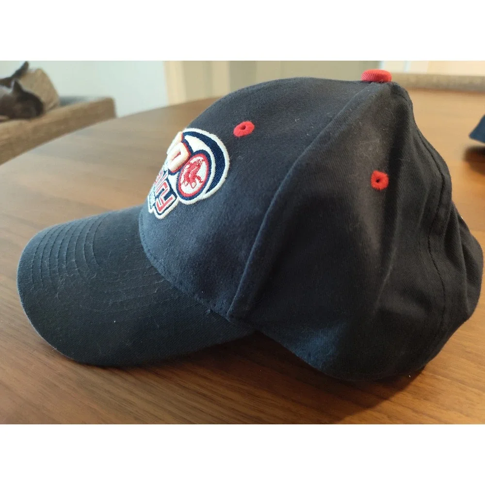 Dunkin Donuts The 100 Year Rivalry Boston vs New York Navy Baseball Hat Cap